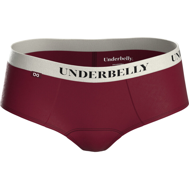 Menštruačné nohavičkyUnderbelly Lowee červené (LOWEE-BO-BI-1-PAD) 67554037