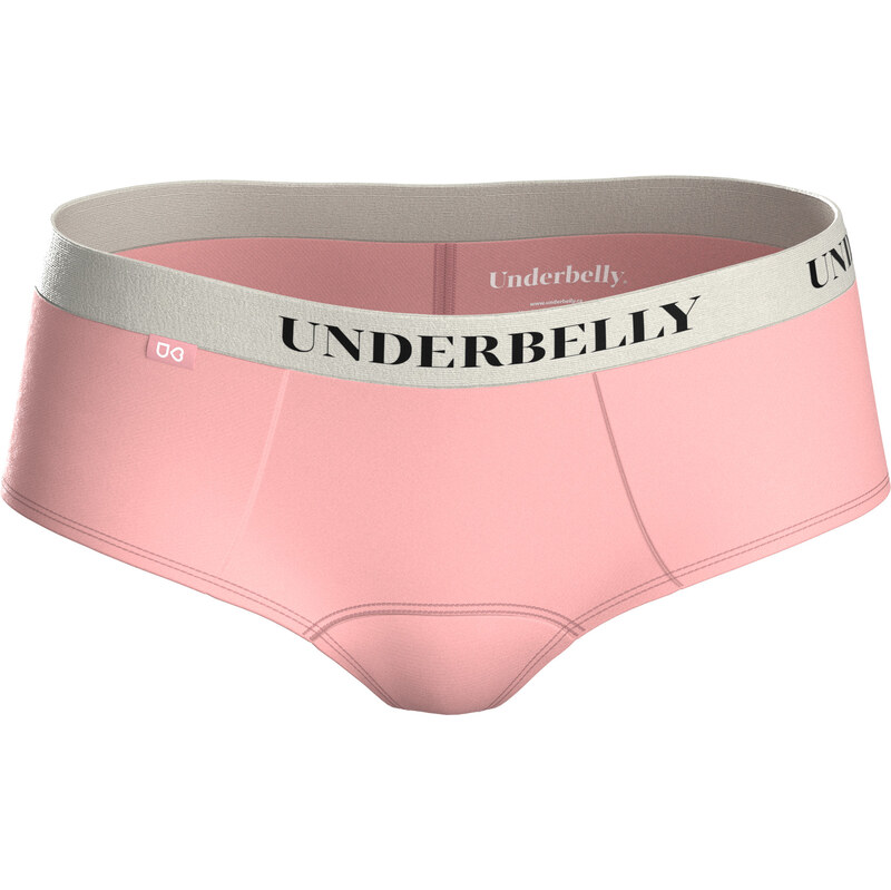 Menštruačné nohavičky Underbelly Lowee ružové (LOWEE-RU-BI-1-PAD) 66664531