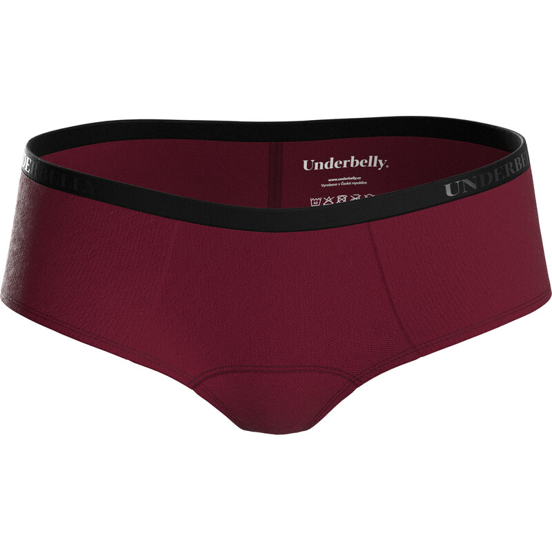 Menštruačné nohavičky Underbelly Lowee červené (LOWEE-BO-EM-1-MM) 66664536