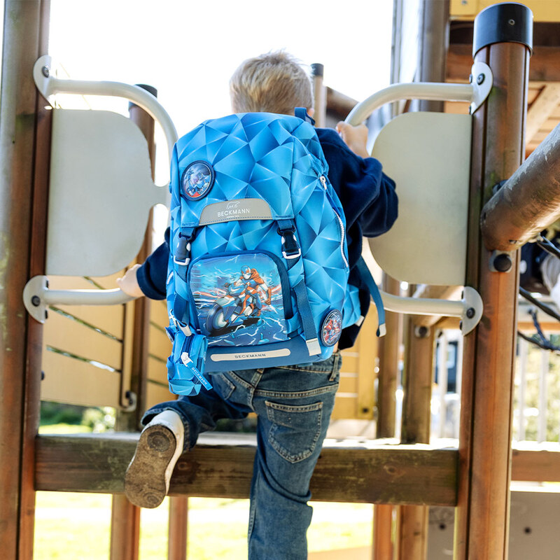 Školská taška Classic Blue Lightning BECKMANN 66666644