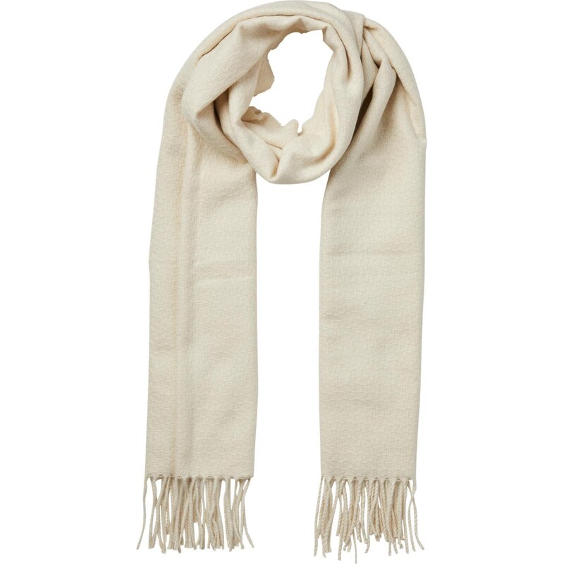 PIECES Šál PCCella biela ako vlna 57873514