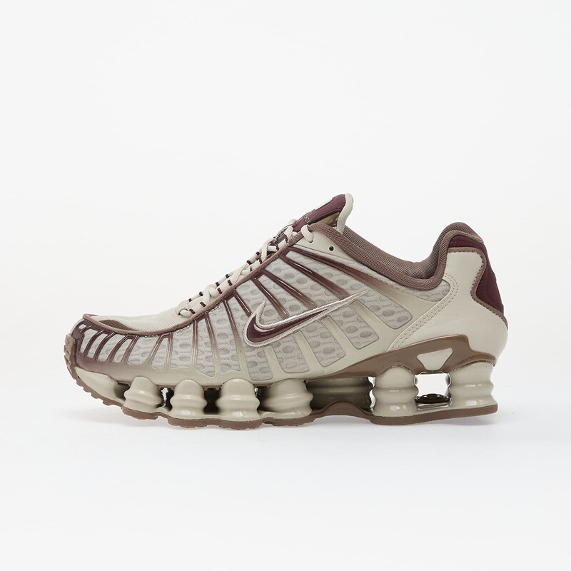 Nike W Shox Tl Light Bone/ Burgundy Crush-Mink Brown 66666738