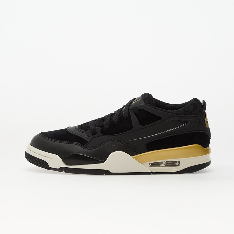 Air Jordan 4 Rm Black/ Metallic Gold-Sail-Team Gold 66667152