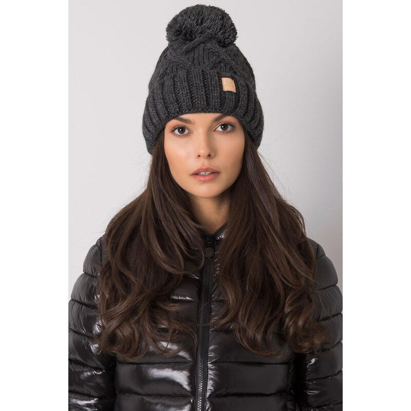 Glara Teplá čiapka z vlny 47686256