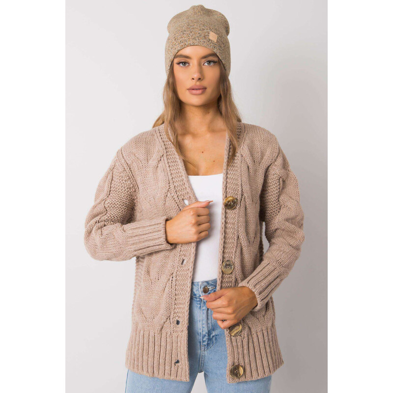 Glara Melírovaná čiapka z vlny 47686267