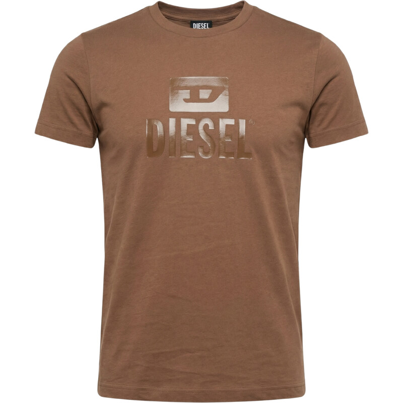 DIESEL Tone On Tone Brown tričko 64990222
