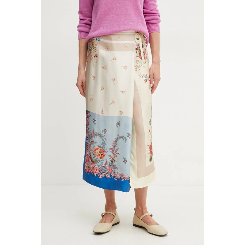 Hodvábna sukňa Weekend Max Mara 63999178