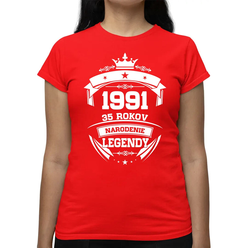 E-shop Garibald 1991 Narodenie legendy 35 rokov - dámske tričko s