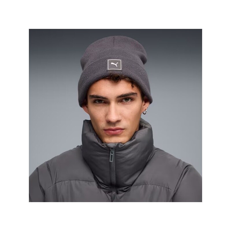 Puma Wardrobe Esential High Crown Beanie gray 66668136