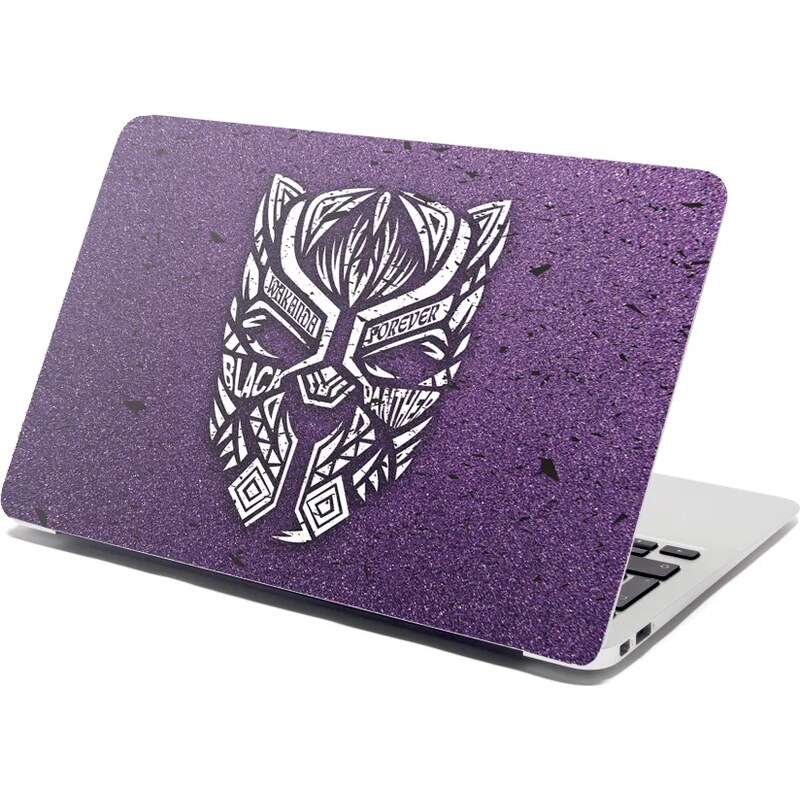 Sablio Samolepka na notebook BLACK PANTHER wakanda forever Biely 65112618