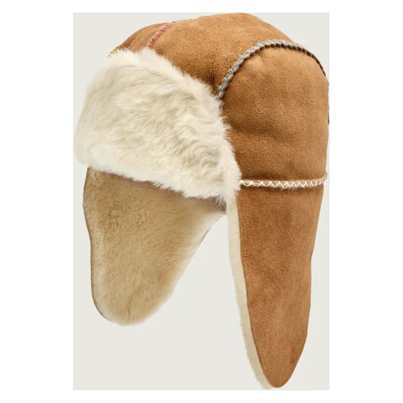 UGG Čiapka | shearling | semiš | s prímesou vlny 66654386