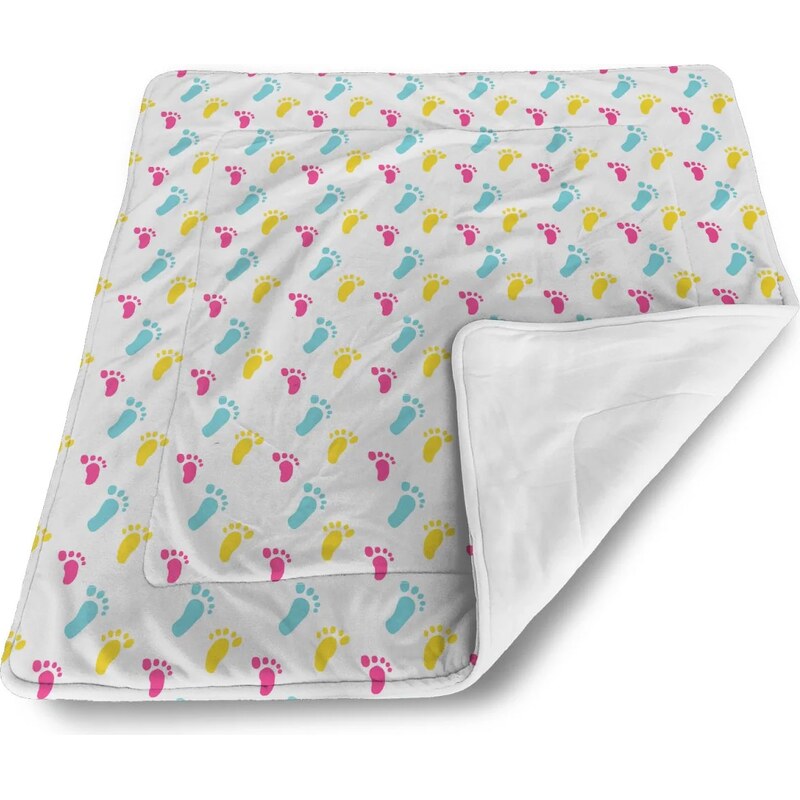 Sablio Deka pre bábätko Odtlačok nožičiek 60375159