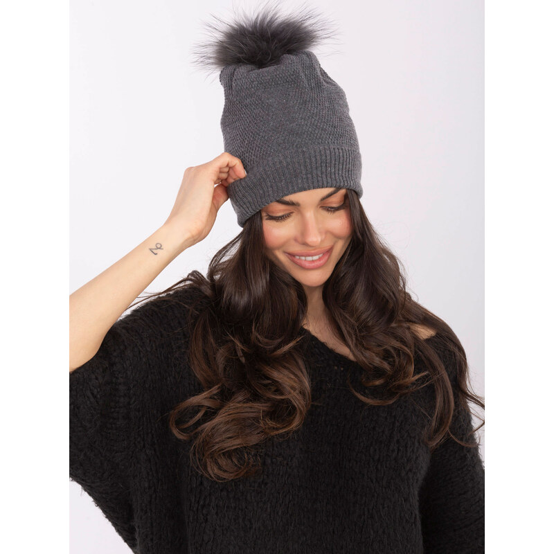 Wool Fashion Italia Cap-AT-CZ-171701.37-dark grey 66670191