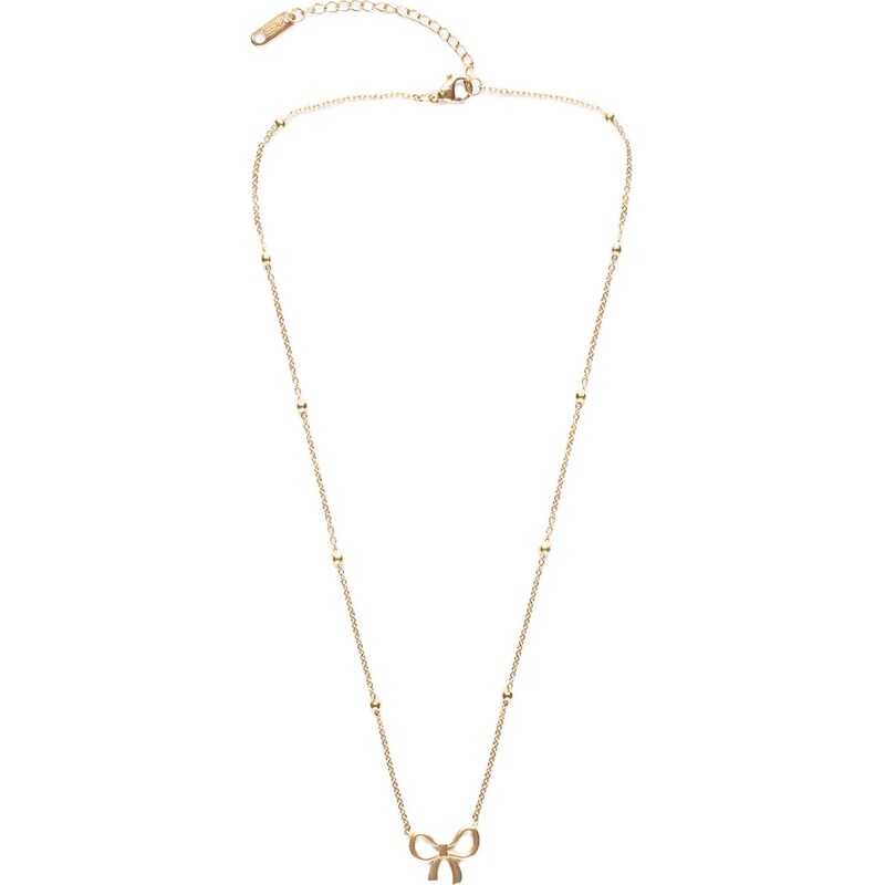 Emily Westwood Dámsky pozlátený náhrdelník Mašle EWN250261G 66672251