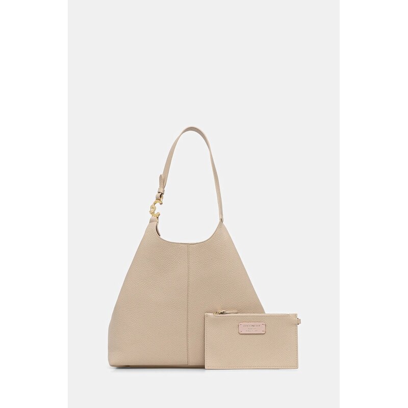 Kožená kabelka Coccinelle 66654136