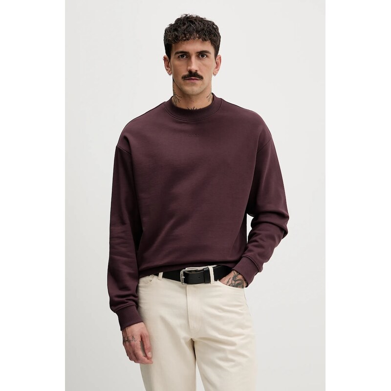 Bavlnená mikina HUGO Dapocrew 66596489