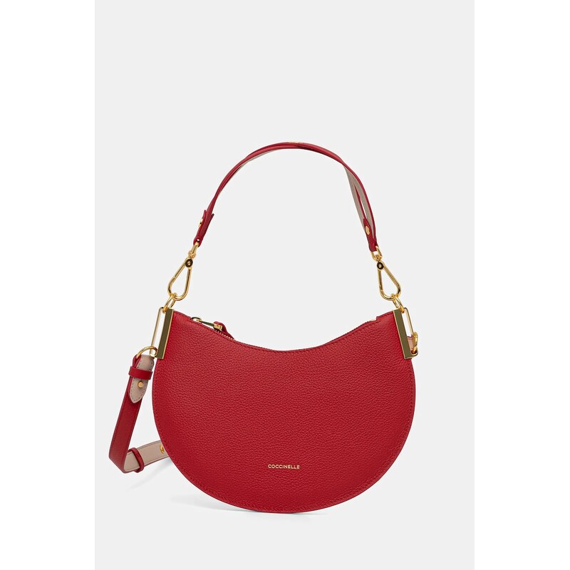 Kožená kabelka Coccinelle COCCINELLESUNUP 66654184