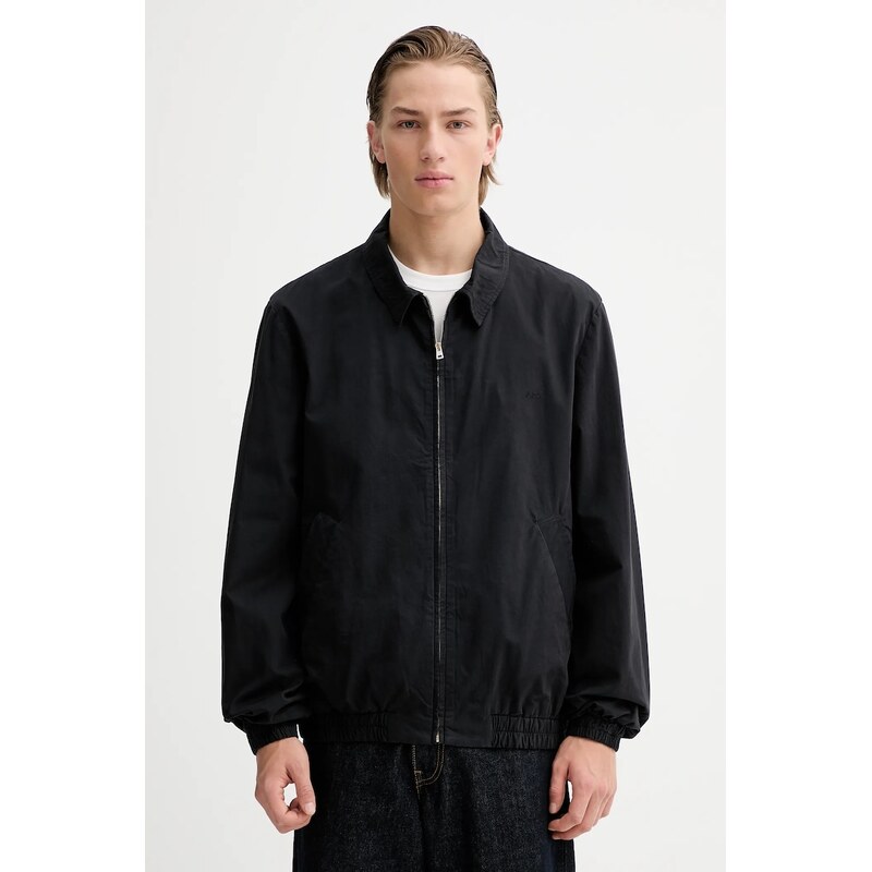 Bavlnená košeľová bunda A.P.C. Blouson Gilbert 66595856