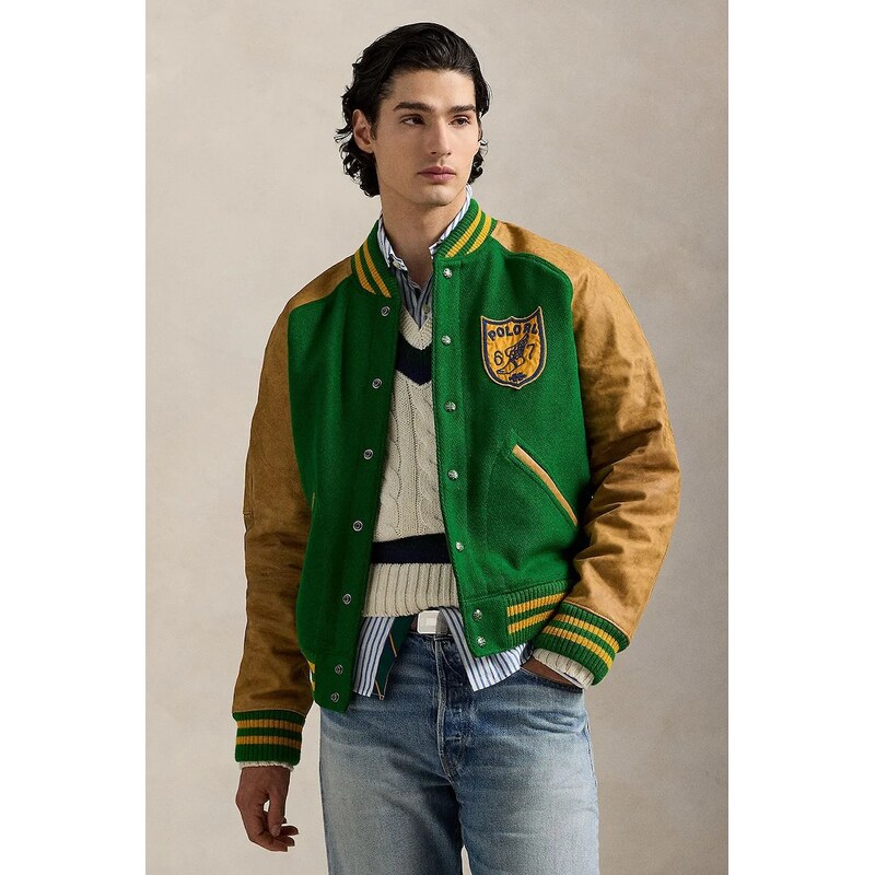 Polo Ralph Lauren Bunda Polo Ralph Lauren Lttrmn Jkt Lined 66555009