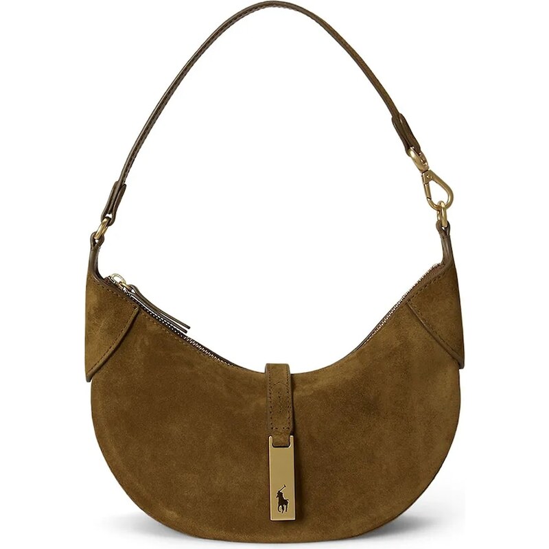 Semišová kabelka Polo Ralph Lauren 66654169