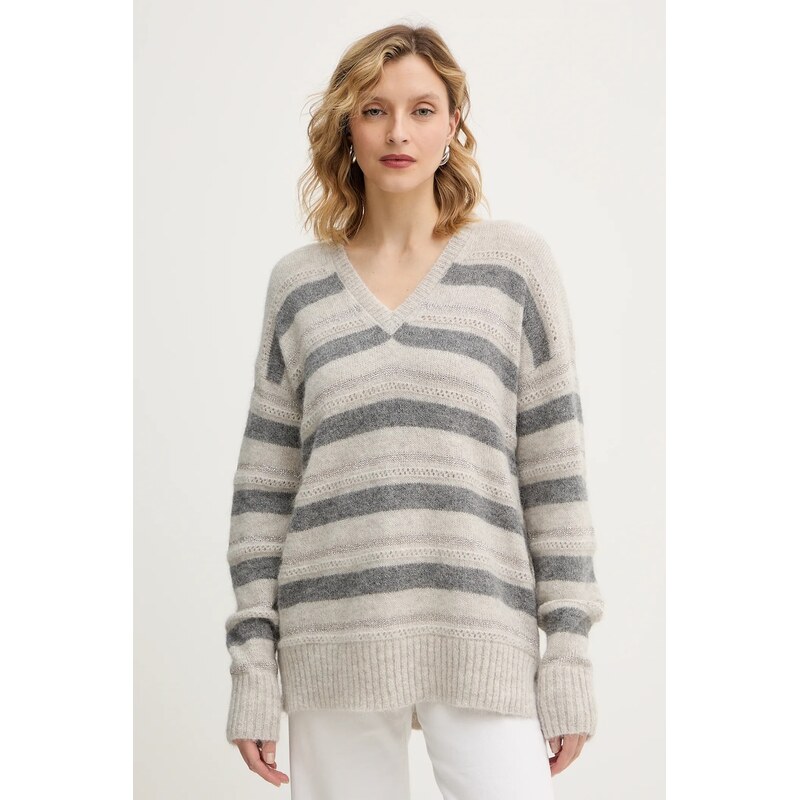 Sveter s prímesou vlny Twinset 66555062