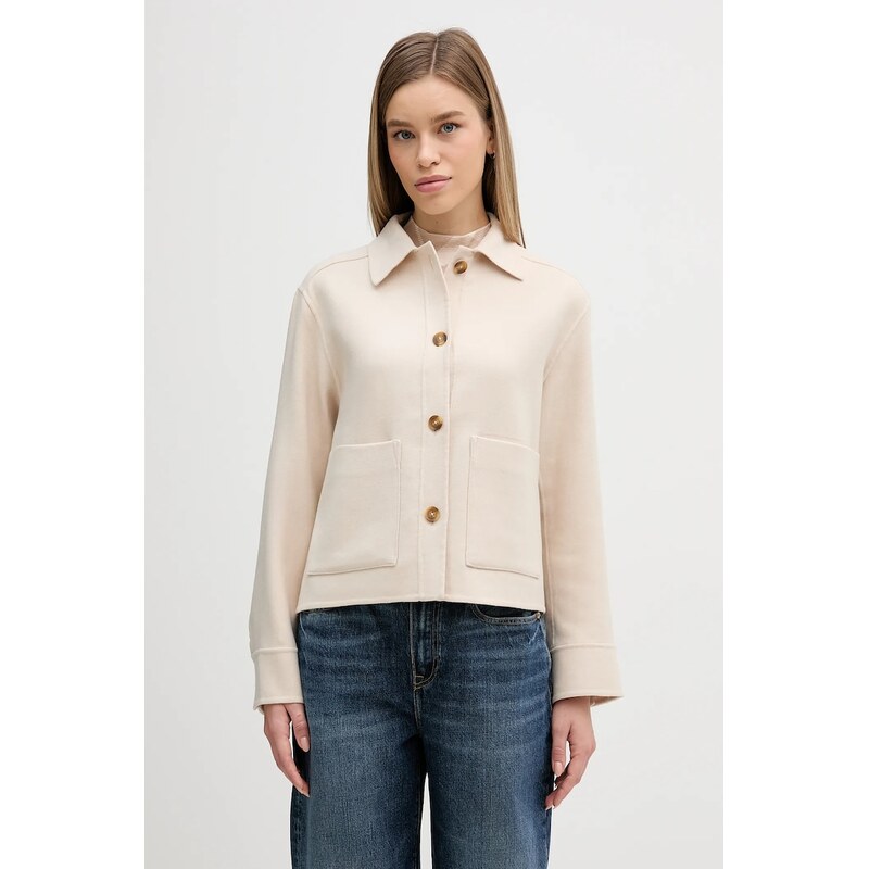 Košeľa s prímesou vlny Barbour Ashdon 66596903