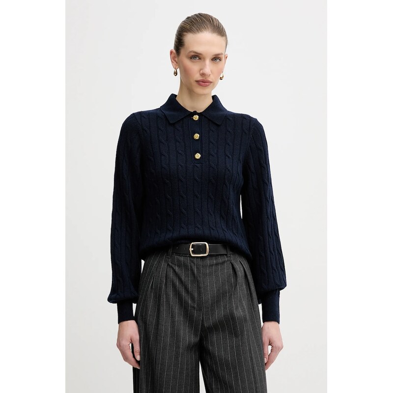 Sveter s prímesou vlny Barbour Evie 66599518