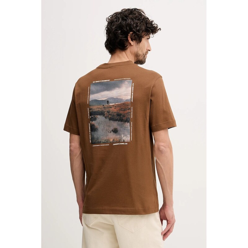 Bavlnené tričko Barbour Parkend 66654799