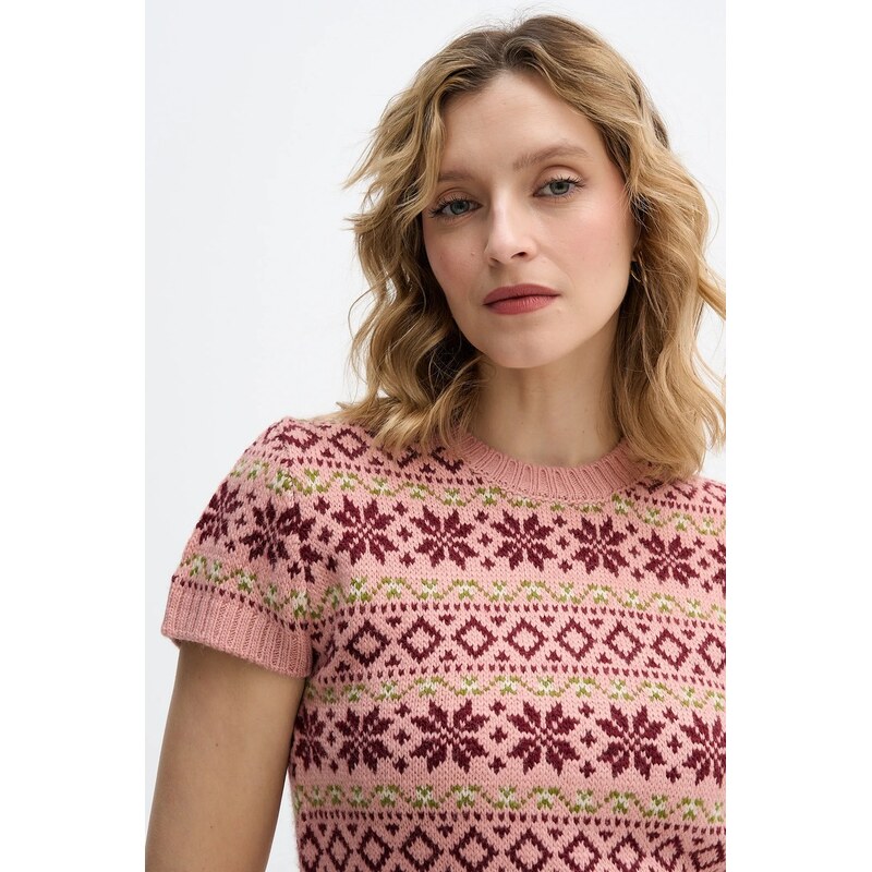 Sveter s prímesou vlny United Colors of Benetton x Stranger Things 66517542