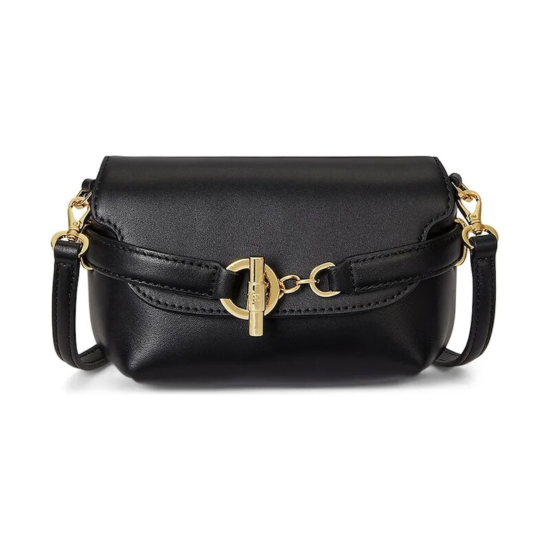 Kožená kabelka Lauren Ralph Lauren 66654259