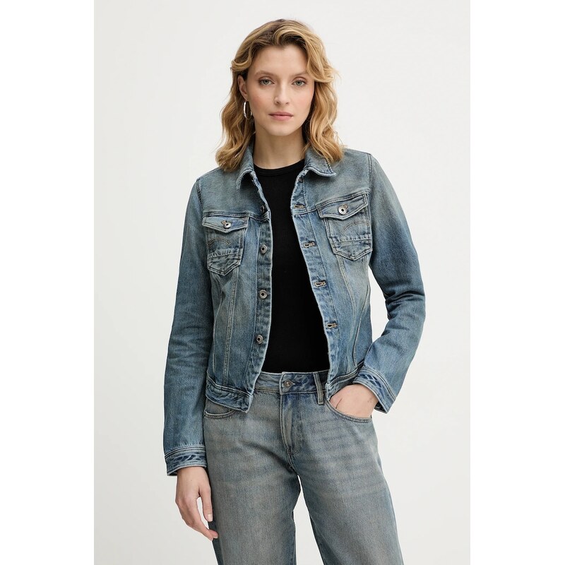 Rifľová bunda G-Star Pitched hem slim 66654641