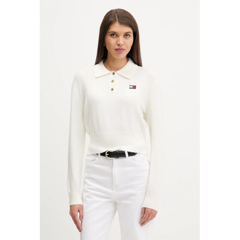 Sveter s prímesou alpaky Tommy Jeans 66654572