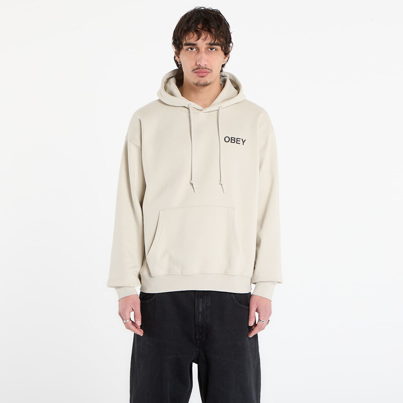 OBEY Clothing Mikina OBEY Doberman Pullover Hood Moonstruck XL 66675073