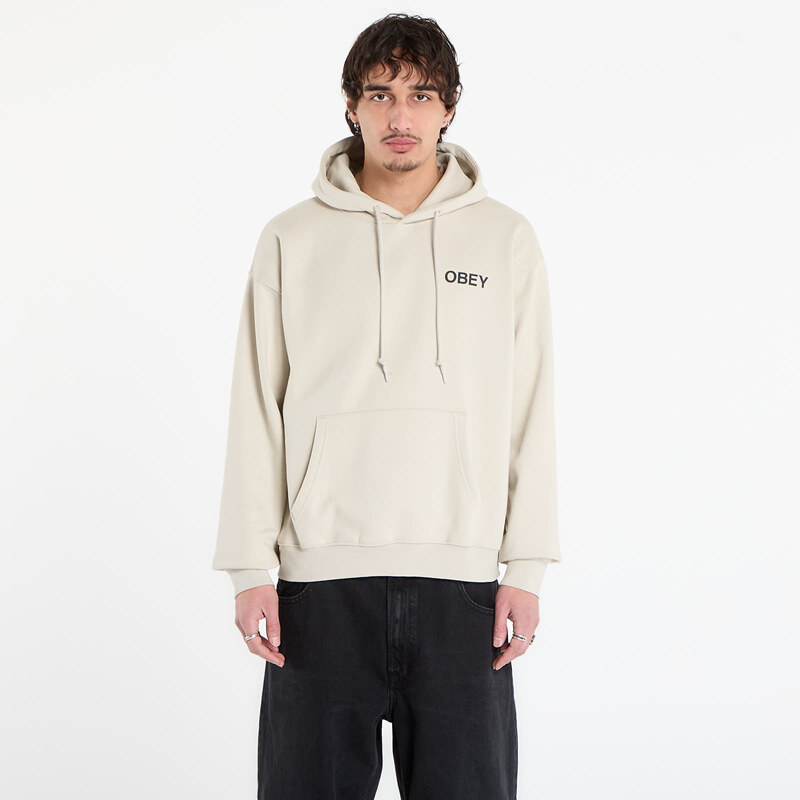 OBEY Clothing Mikina OBEY Doberman Pullover Hood Moonstruck M 66675339