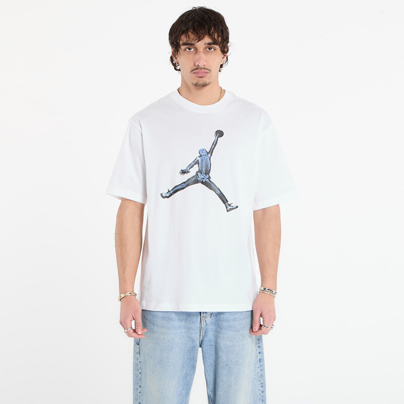 Tričko Jordan Mens T-Shirt White/ Black L 66675326