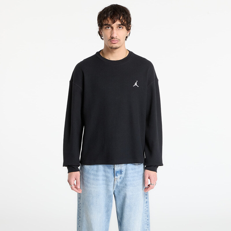 Tričko Jordan Flight Mountainside Mens Long-Sleeve Waffle Shirt Black/ 66675892
