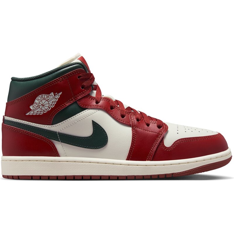 Air Jordan 1 Mid Redstone - Pánske - Tenisky Jordan - Biele - DQ8426 66675143