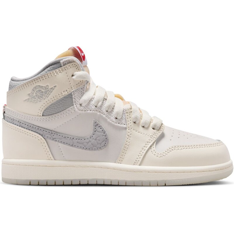 Air Jordan 1 Retro High OG Sail University Red (PS) - Detské - Tenisky 66675148