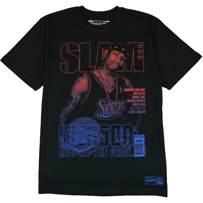 Mitchell & Ness NBA Gradient 76ERS Slam Tee - Pánske - Tričko Mitchell 66675169