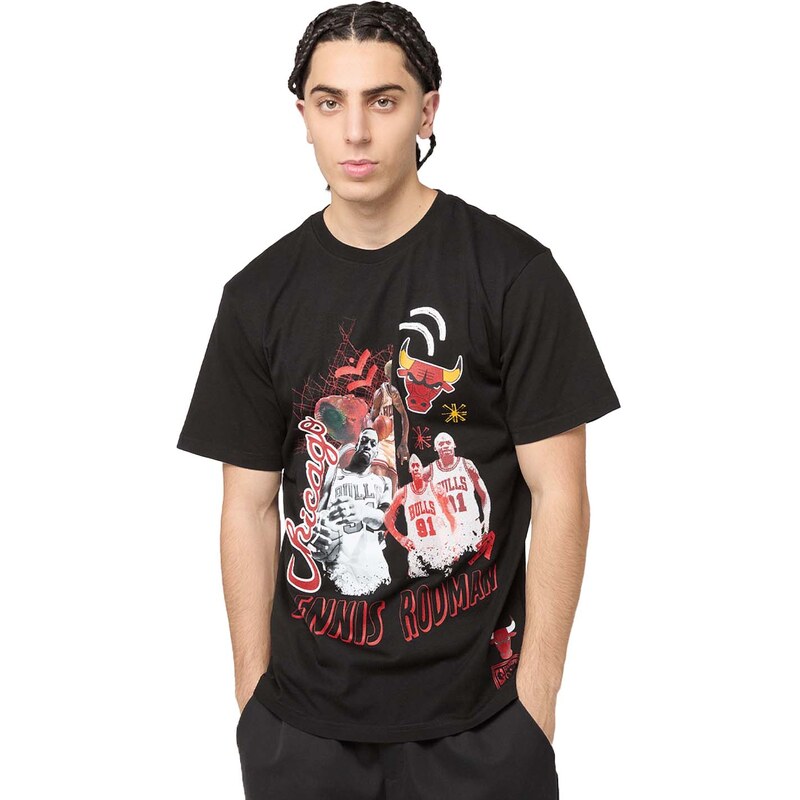 Mitchell & Ness NBA Classic Sport Bulls Player Tee - Pánske - Tričko 66675171