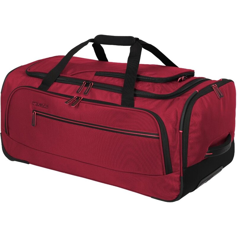 Cestovná taška na kolieskach Travelite Crosslite 5.0 Wheeled DuffleRed 66675368
