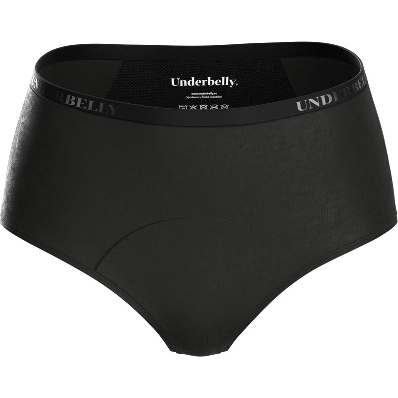 Menštruačné nohavičky Underbelly Classi čierne (CLASSI-CE-EM-3-PAD) 66675711