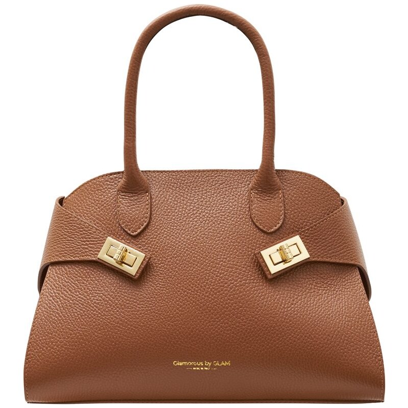 Glamorous by GLAM Kožená kabelka do ruky coyo 66676124