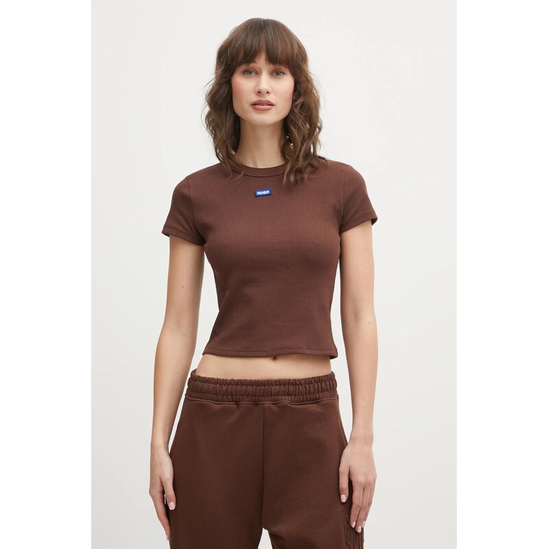 Tričko Hugo Blue Baby Tee_B 66678438