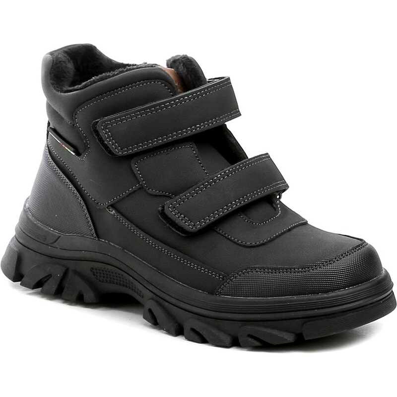 American Club XD137 čierne detské zimné topánky 66676167