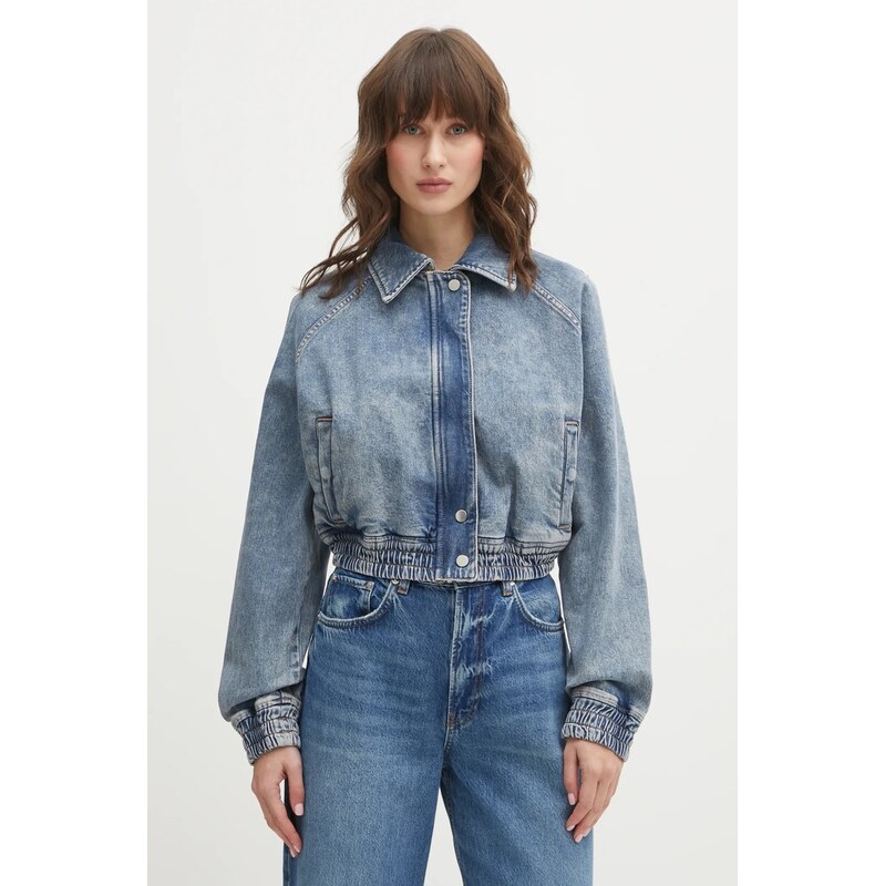 Rifľová bunda Hugo Blue Gibiusa_B 66678525