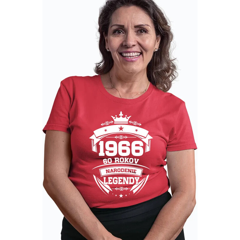 E-shop Garibald 1966 Narodenie legendy 60 rokov - dámske tričko s
