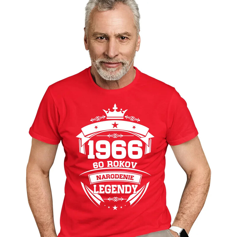 E-shop Garibald 1966 Narodenie legendy 60 rokov - pánske tričko s
