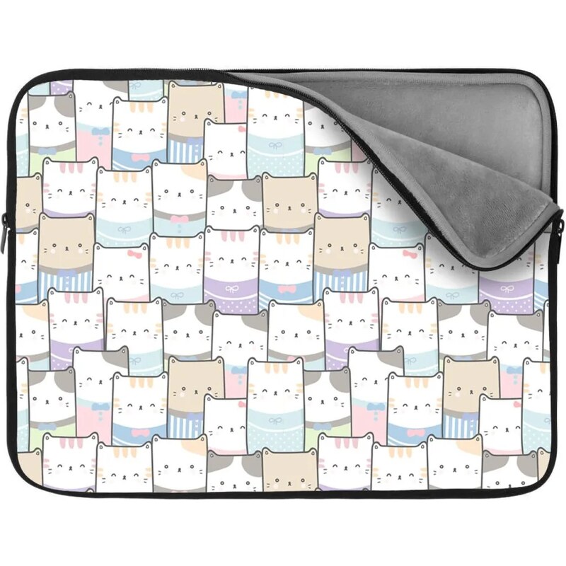 Sablio Obal na notebook Kreslené mačiatka 65430241