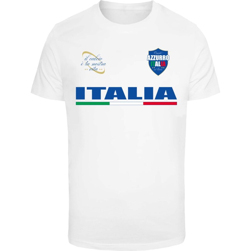 Mister Tee Tričko Italia modrá / zelená / červená / biela 66678775